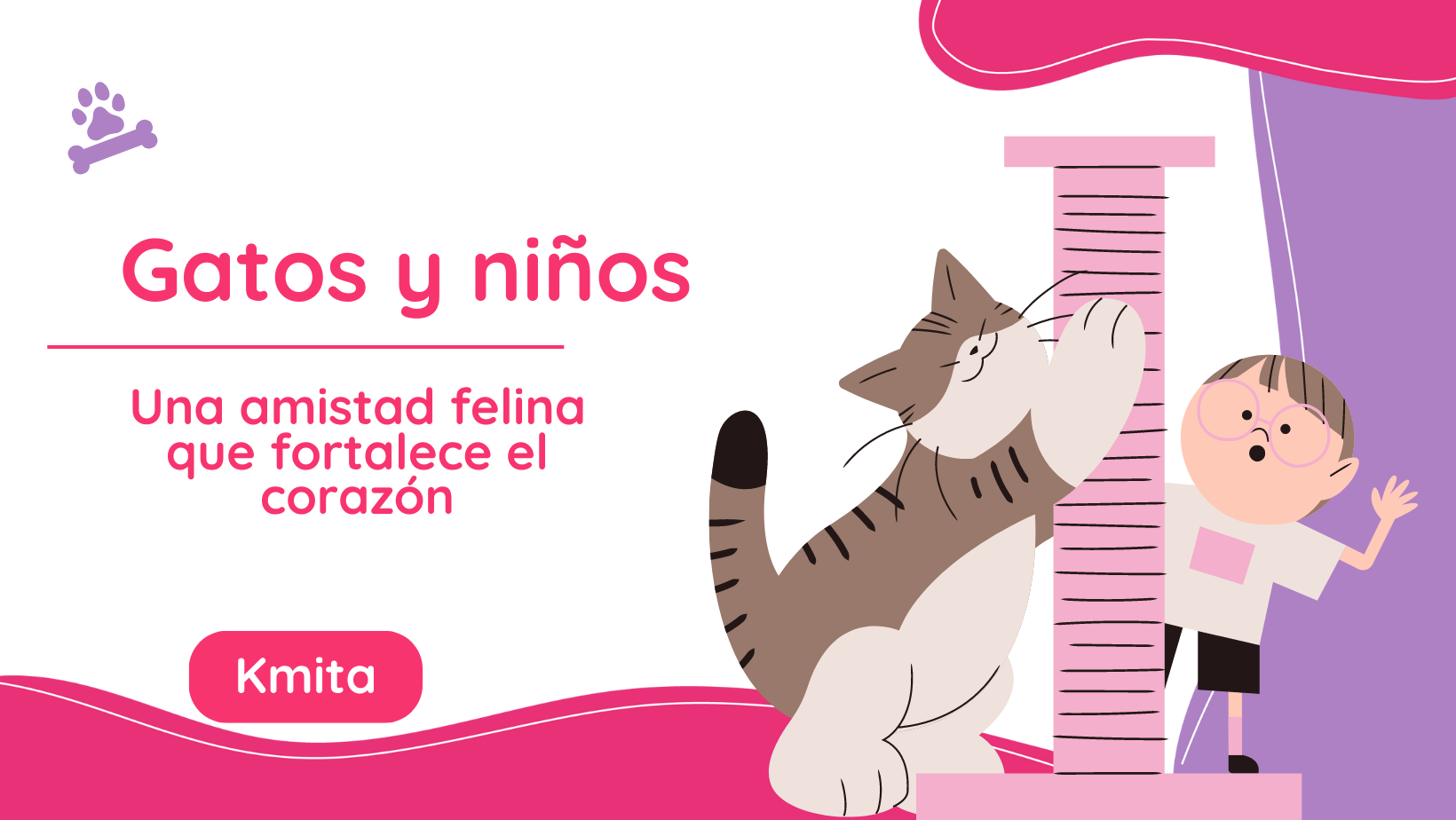 Gatos y niños: una amistad felina que fortalece el corazón