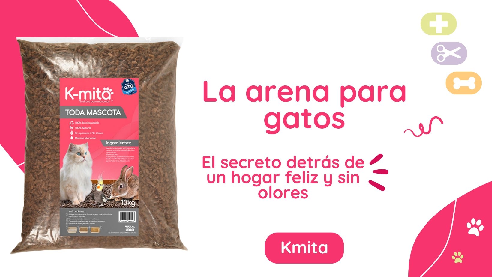 La arena para gatos: el secreto detrás de un hogar feliz y sin olores - k-mita