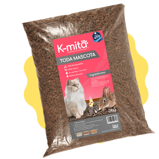 La arena biodegradable Kmita, es recomendada por veterinarios y clientes satisfechos.