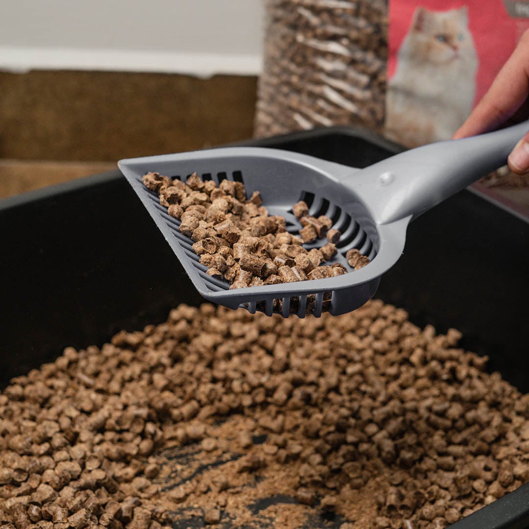 e) Arena Biodegradable para Gato 30 kg - k-mita